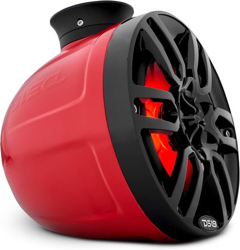 DS18 CF-PS6 2-Way Wakeboard Pod Tower Speakers with Integrated RGB Lights - 300 MAX – Perfect for Jet Skies, Ideal for ATV, UTV, Jeep, Side by Side, Marine,RZR in Saudi Arabia