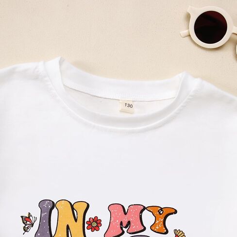 MODNTOGA Birthday Girl Shirt in My Era Graphic T-Shirt Toddler Girl Year Old Kids 1st 2nd 3rd 4th 5th Short Sleeve Tee Tops in Kuwait