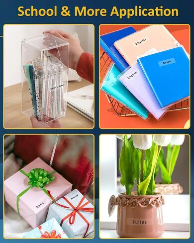 شريط ملصقات 12 مم 0.47 متوافق مع شريط Brother P Touch M MK131 MK231 MK431 MK531 MK631 MK731 يعمل من أجل صانع الملصقات Brother P-Touch PT-M95 PT-90 PT-85 PT-70 PT-65، 6 عبوات in Saudi Arabia
