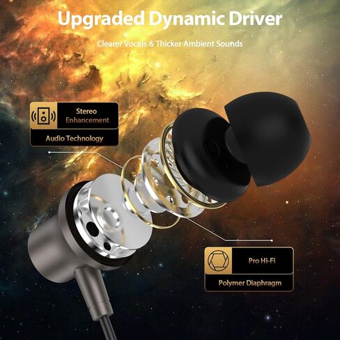 سماعات أذن Jiunai USB C لهاتف iPhone 15، سماعة أذن سلكية من النوع C مع ميكروفون للتحكم في مستوى الصوت داخل الأذن وعزل الضوضاء المغناطيسية وسماعة رأس USB-C سلكية لهاتف iPhone 15 Pro Max Plus iPad Pro M4 Air M2 MacBook أرجواني in Kuwait