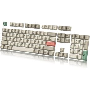 أغطية مفاتيح مخصصة | مجموعة صبغ التسامي PBT Keycap للوحة المفاتيح الميكانيكية | 139 مفتاح | ملف تعريف الكرز | تخطيط ANSI الأمريكي | متوافق مع Cherry MX، Gateron، Kailh، Outemu | أطفال رائعون