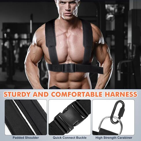 Weight Sled for Training, Adjustable Sled Push Gym Equipment, Workout Sled Pull Speed Sled Fitness Sled for Enhance Muscle Strength Improve Speed Suitable for 1" & 2" Weight Plate in Saudi Arabia