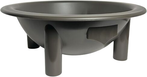Kavafied Tanoa - Traditional Kava Bowl, 1.5 Gallons, Food Safe PP, 15"x15"x5.5" (Tu'i Tonga Red) in Saudi Arabia