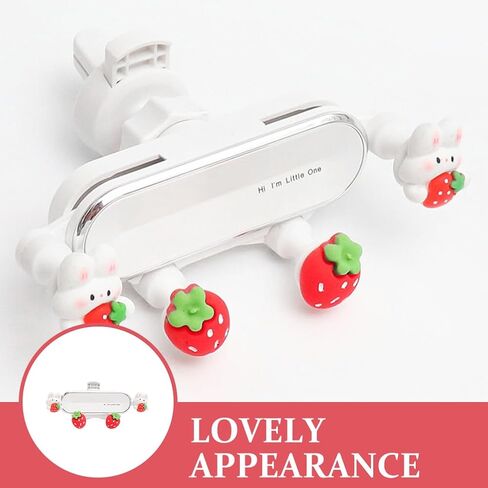 Cute Phone Mount for Car, Cute Zodiac Rabbit Car Phone Holder, Bunny Phone Mount Air Vent Mobile Phone Support for All Cell Phone in Saudi Arabia