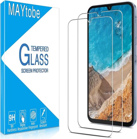 MAYtobe [واقي شاشة للخصوصية مكون من عبوتين مصمم لهاتف Samsung Galaxy A15 5G من الزجاج المقسى، بدون فقاعات، مضاد للخدش، سهل التركيب in Kuwait