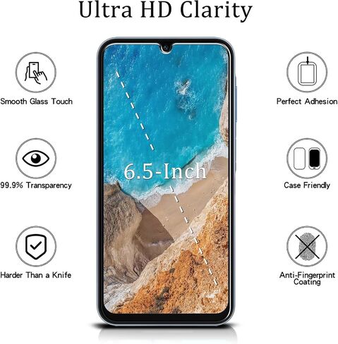 MAYtobe [واقي شاشة للخصوصية مكون من عبوتين مصمم لهاتف Samsung Galaxy A15 5G من الزجاج المقسى، بدون فقاعات، مضاد للخدش، سهل التركيب in Kuwait