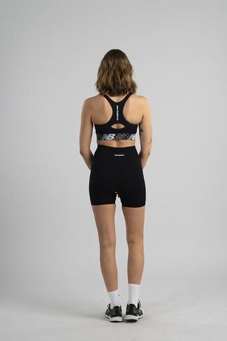 New Balance Women's Racerback Seamless Medium Support Sport Bra with Adjustable Straps and Removable Pads in Saudi Arabia