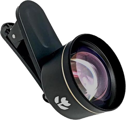Kase Master Macro Phone Camera Lens Pro with 52mm Filter Adapter Ring for iPhone 15 14 13 12 11 8 Samsung Android,Shoot Distance 40-85mm,Metal Body in Saudi Arabia