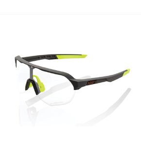 نظارات شمسية 100% S2 Sport Performance لركوب الدراجات - نظارات شمسية رياضية لركوب الدراجات مع عدسات بولي كربونات مقاومة للخدش