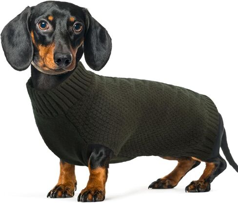 IECOii سترة كلب كبيرة جدًا، سترة كلب XXXL للكلاب الكبيرة فتاة صبي، ملابس عيد الميلاد للكلاب عطلة الكلب سترة كبيرة، ملابس دافئة للكلاب عيد الميلاد سترات للكلاب الكبيرة لابرادور، أجش، كاكي-3XL in Kuwait