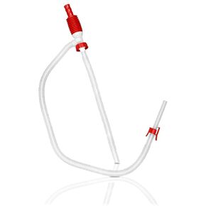 TERA PUMP Manual Hand Drum Barrel Pump, 5.5 GPM, Chemical Resistant Siphon Pump, Heavy Duty Acid and Water Base Pump for Gasoline, Diesel, Hydrochloric Acid, Kerosene, Non-potable Water and More