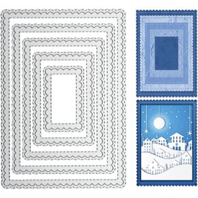 Bookmark Cutting Dies, Banner Tags Ribbon Die Cuts Metal Embossing Stencils Template Mould for Card Scrapbooking and DIY Craft Album Paper Card Decor in Kuwait