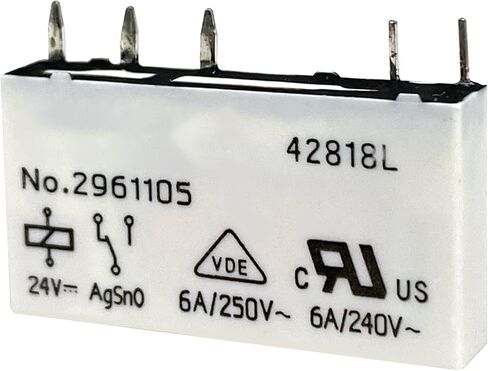 مجموعة مكونة من 15 قطعة رقم 2961105 مرحل 24VDC 6A/250VAC 5-Pin in Kuwait