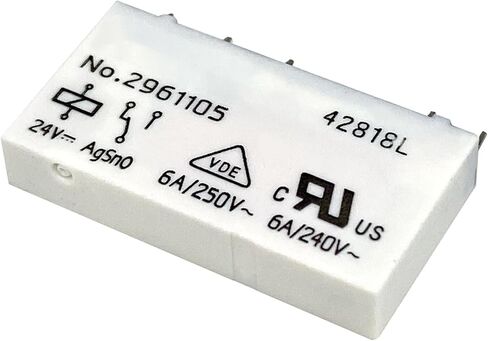 مجموعة مكونة من 15 قطعة رقم 2961105 مرحل 24VDC 6A/250VAC 5-Pin in Kuwait