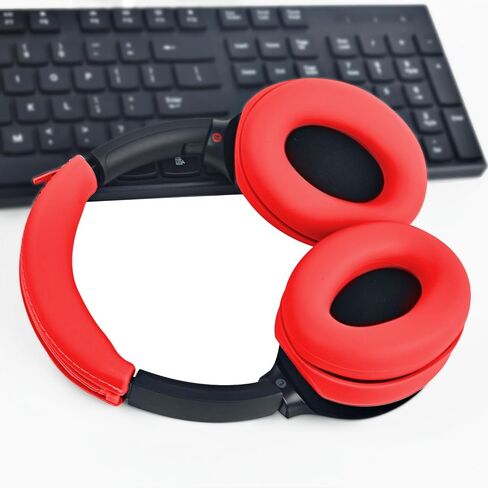 Adhiper مجموعة من 3 غطاء حماية لسماعات Sony WH-1000XM4 WH-1000XM3، غطاء وسادة الأذن المجسم/غطاء الأذن/غطاء عصابة الرأس/واقي وسادة عصابة الرأس، ملحقات سماعات الرأس المصنوعة من السيليكون الناعم المقاومة للعرق (أبيض فاتح) in Kuwait