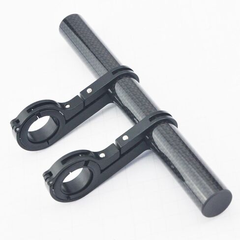UPANBIKE Bike Handlebar Extender Lightweight Carbon Fiber Bracket Aluminum Alloy Clamp Handlebar Extension for Holding Bike Flashlight Speedometer GPS Phone Mount Holder in Saudi Arabia
