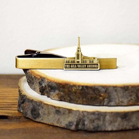 Lifebeats Columbia South Carolina Antique Gold Temple Tieclip by Ringmasters, not_known in Kuwait