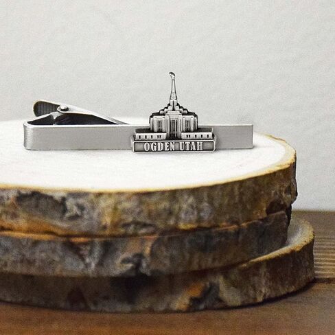 Lifebeats Denver Colorado Temple Antique Silver Temple Tieclip by Ringmasters, not_known in Kuwait
