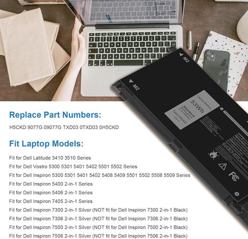 TREE.NB بطارية احتياطية لـ HP بافيليون 15-CC000NO 15-CC001NA 15-CC001NF 920046-121 920046-421 920070-855TF03XL in Kuwait