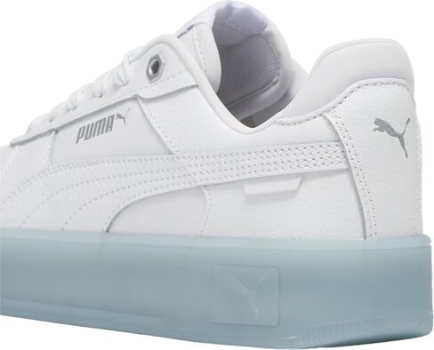 حذاء رياضي نسائي من PUMA Carina Street، جلد سويدي-Vapor Gray-Vapor Gray Gold، 5.5 in Kuwait