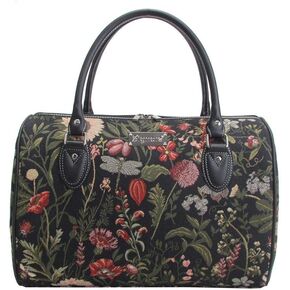 Signare Tapestry Duffle Bag Overnight Bags Weekend Bag for Women with Jacobean Dream Designs