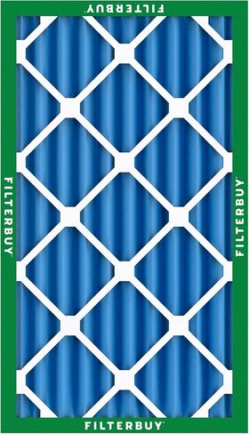 Filterbuy 20x25x4 Air Filter MERV 13 Optimal Defense (6-Pack), Pleated HVAC AC Furnace Air Filters Replacement (Actual Size: 19.38 x 24.38 x 3.63 Inches) in Kuwait