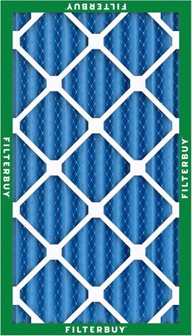 Filterbuy 20x25x4 Air Filter MERV 13 Optimal Defense (6-Pack), Pleated HVAC AC Furnace Air Filters Replacement (Actual Size: 19.38 x 24.38 x 3.63 Inches) in Kuwait