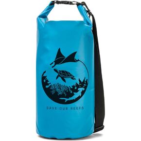 GILI Waterproof Dry Bag, Roll Top Compression Sack Keeps Gear for Paddle Boarding, Kayaking, Beach, Boating and Hiking | 15 Liters Made with heavy-duty, vinyl-coated fabric (Yellow, 15L)