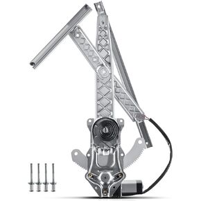 A-Premium Power Window Regulator with Motor Compatible with Ford Expedition 1997-2002 F-150 2001 Lincoln Navigator 1998-2002 Front Driver Side