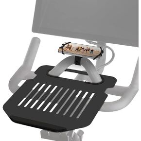 Desk Tray for Peloton Bike Laptop Tray with Phone Holder Compatible with Peloton Bikes Peloton Accessories for Laptop, Tablet, Phone, Book