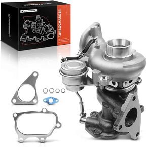 A-Premium Complete Turbo Turbocharger Kit, with Wastegate Actuator & Gasket, Compatible with Subaru Forester 2008-2013, Impreza 2008-2014, 2.5L, Replace# 14411AA710, 14411AA711