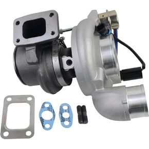 HE351CW HY35W Turbo Charger w/Wastegate Control Solenoid Compatible with Dodge Ram 2500 3500 2004-2009 Holset ISB Cummins 5.9L Diesel 24V # 4037002 4089673 4036838 4036835
