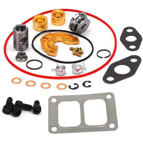 Turbo Repair Upgraded Rebuild kit Fits for Detroit Diesel Truck 12.7L Series 60 For Borg Warner KKK K31 GT4294 GTA4294S 714788 23525464 23522191 23522781 23528062 714788-0001 23528065 Turbocharger