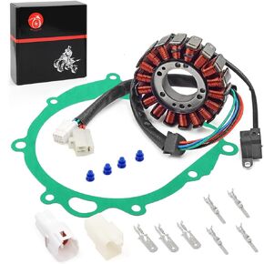 Stator & Gasket Compatible with Suzuki QuadSport Z400 LTZ 400 KFX 400 2003 2004 2005 2006 2007 2008 32101-07G00