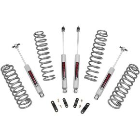 Rough Country 2.5" Lift Kit for 2007-2018 Jeep Wrangler JK | 2-Door - PERF678