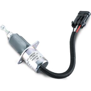 3931570 Fuel Shut Off Solenoid 3923201 SA-4981-12 3800723 5016244AA 5016244AB for Dodge RAM 2500 3500 with 5.9L Cummins Diesel 1994-1998 12VDC