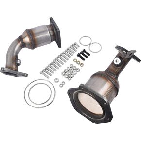 40886 40885 Front Left & Right Pair Catalytic Converter Set Replacement for Altima Murano Quest Pathfinder JX35 QX60 3.5L 2007-2015