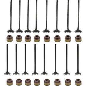 WFLNHB Intake & Air-out Engine Valves Kit Replacement for 1992-2005 Honda Civic SOHC 1.6L 1.7L