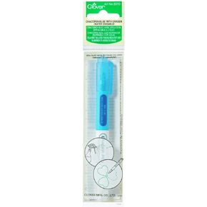 Clover 5013 Chacopen Water Soluble Blue with Eraser
