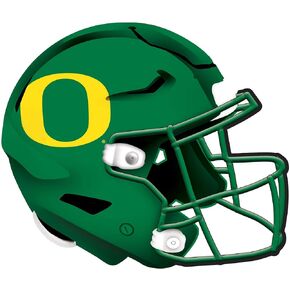 Fan Creations NCAA Oregon Ducks Unisex University of Oregon Authentic Helmet, Team Color, 12 inch, (C1008-Oregon)