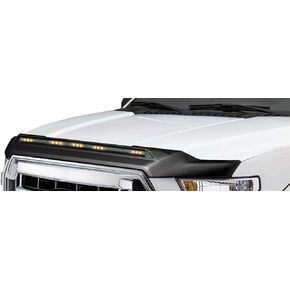 Auto Ventshade [AVS] Aeroskin Lightshield Hood Protector | Fits 2014 - 2019 GMC Sierra 1500 (2019 Limited) - Black | 753075