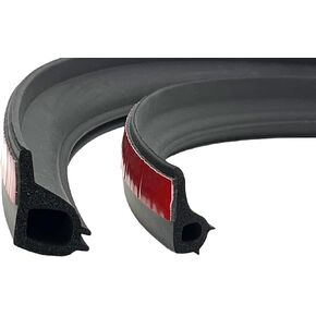 ESI Ultimate Tailgate Seal مع سدادة مستدقة متوافقة مع جميع موديلات Ford F150، F250، F350، F450، Ford Raptor وFord Lightning