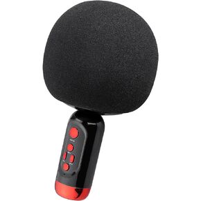 ميكروفون كاريوكي لاسلكي بلوتوث من PROZOR مع مكبر صوت، آلة غناء ميكروفون محمولة، ميكروفونات كاريوكي للأطفال والكبار، الحفلات/KTV/المنزل/Android/iPhone/PC in Kuwait