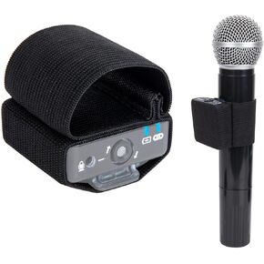 SUNMON Hand Microphone Elastic Sleeve for Rode Wireless Go 2, Rode Wireless Pro Elastic Sleeve Accessories for speech, interview camera, wedding handheld microphone