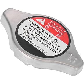 ACROPIX Radiator Coolant Cover Filler Cap Fit for Honda Accord - Pack of 1 Silver Tone