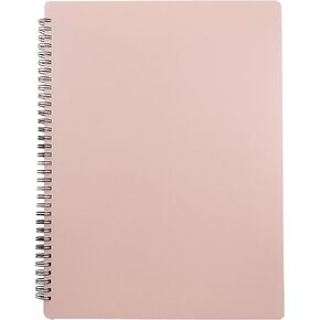 Sheet Music Folder 20 Sleeves Display Music Binder Organizer for Sheet Music Storage Sheet Music Holder Fits 8.7" x 12" or A4 Paper(Light Blue, Musical Note)