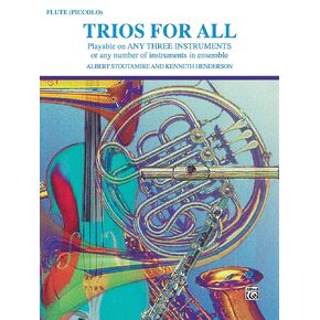 Trios for All: Flute, Piccolo (For All Series)