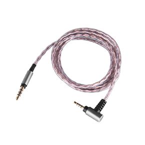 3.5mm to Balanced 4.4mm Audio Replacement Cable for MDR Headphone 6N Upgrade Cable Monocrystalline Copper Compatible for MDR-1000XM3/MDR-ZX770BN/MDR-H800/ATH-MSR7 Headphones to 4.4mm Player Device