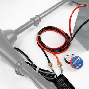 Newport Trolling Motor Battery Cable Extension Kit, 5-Feet
