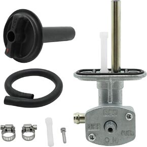 M MATI Fuel Cock Petcock & Lever Assy for Yamaha ATV Kodiak 400 YFM400 Kodiak 450 YFM450 Grizzly 400 YFM400 Grizzly 450 YFM450 5GH-24500-10-00 1NS-F4524-00-00, Fuel Tank Switch Valve Part